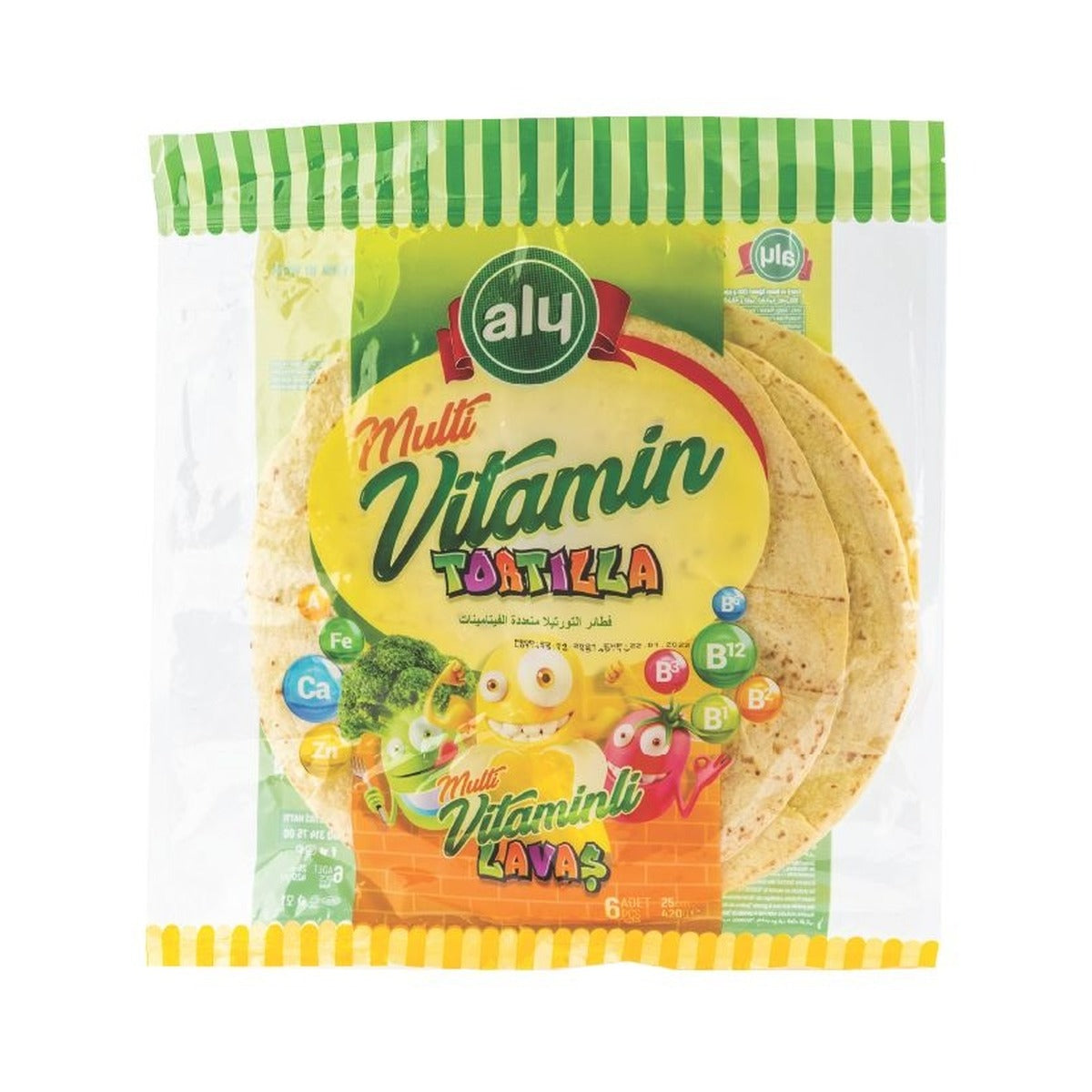 Aly Multi Vitamin Tortilla 420g