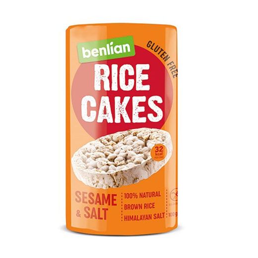Benlian Sesame And Salt Rice Cakes 100Gm