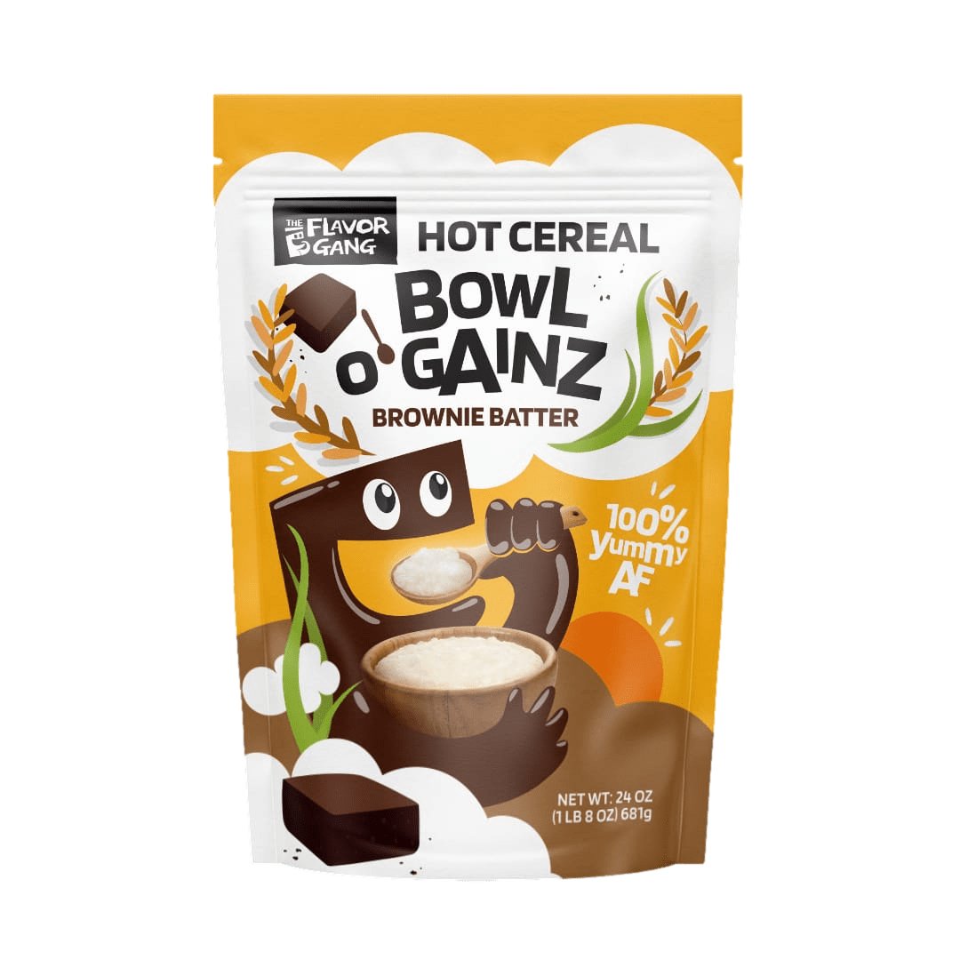 The Flavor Gang Brownie Batter Bowl O Gainz 1Pcs