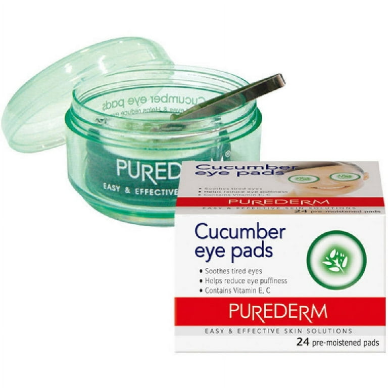 Purederm Cucumber 24P Eye Pads 1Pcs