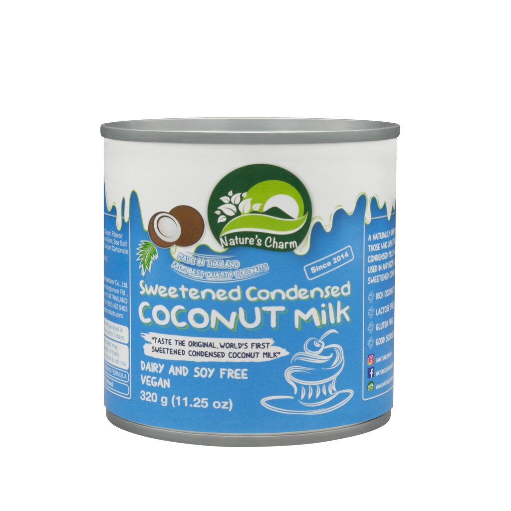 Nature Charm Sweetened Gf Vegan Condensed Coconut Milk 320Gm