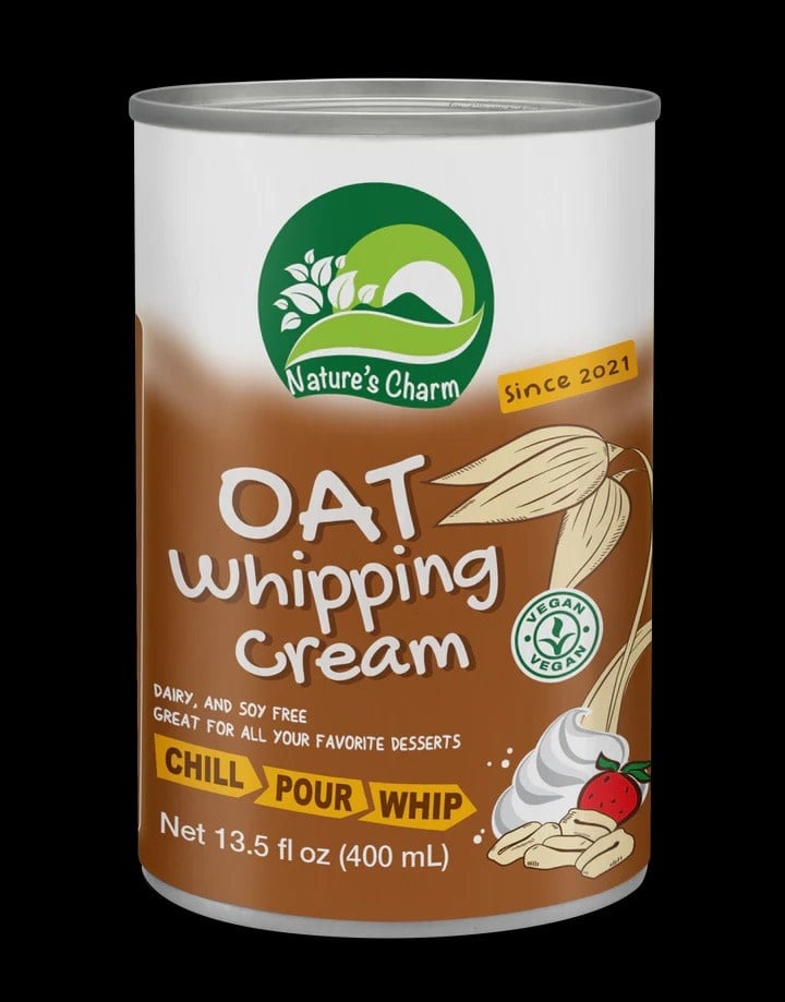 Nature Charm Vegan Oat Whipping Cream 400Ml