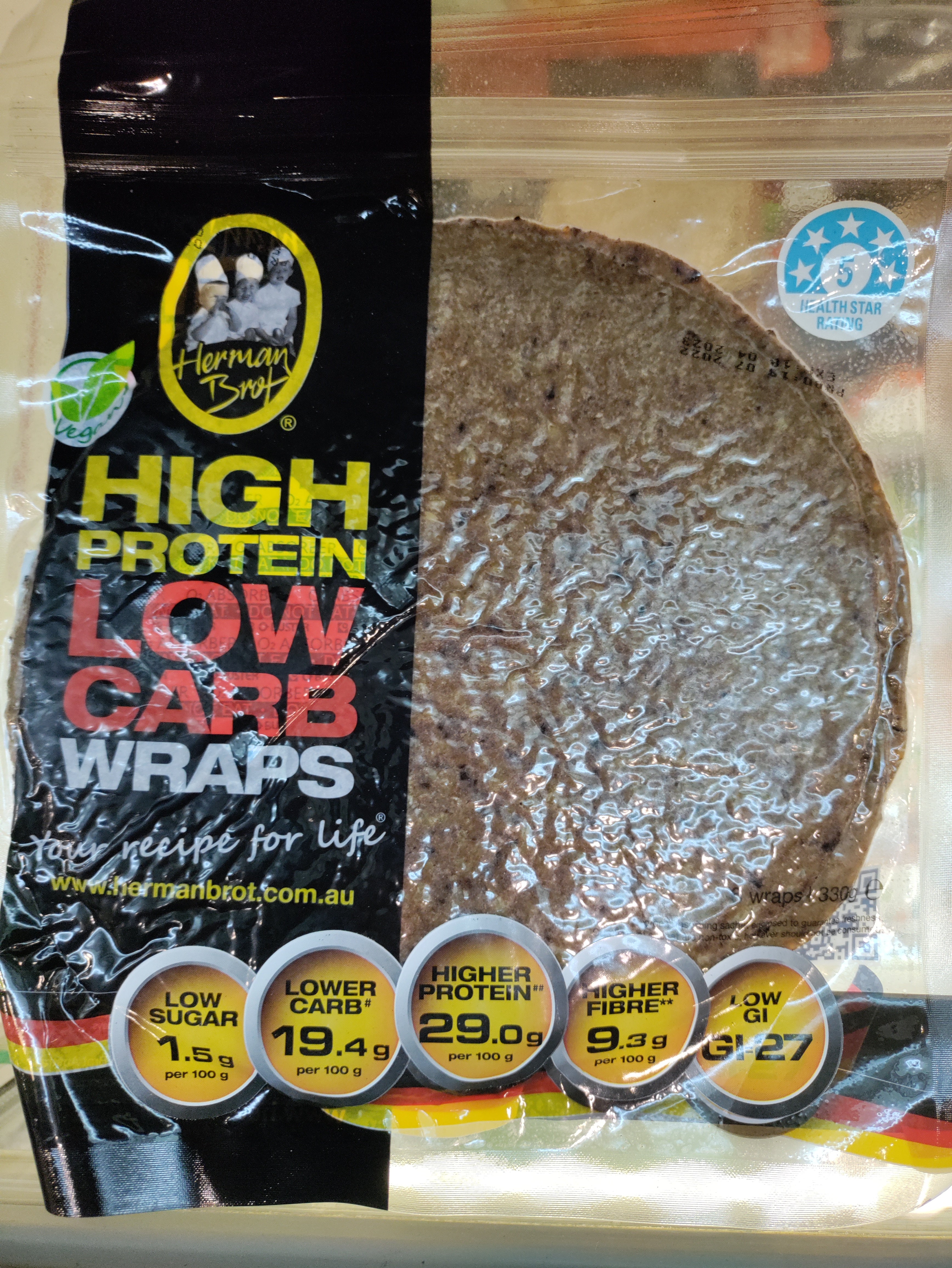 Herman Brot Flat Bread 600Gm