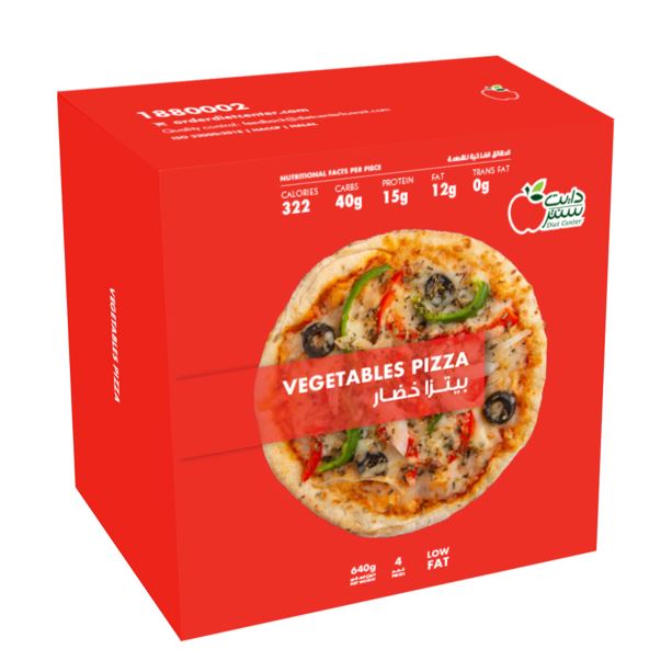 Diet Center Vegetable Pizza 640Gm