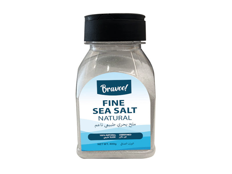 Bravoo Fine Sea Salt 400Gm