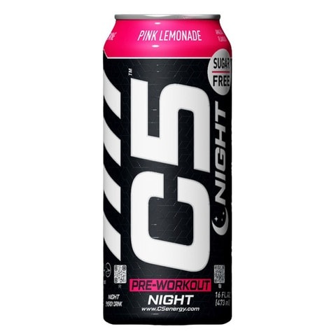 C5 Pink Lemon Extreme Pre Work Out Drink Night