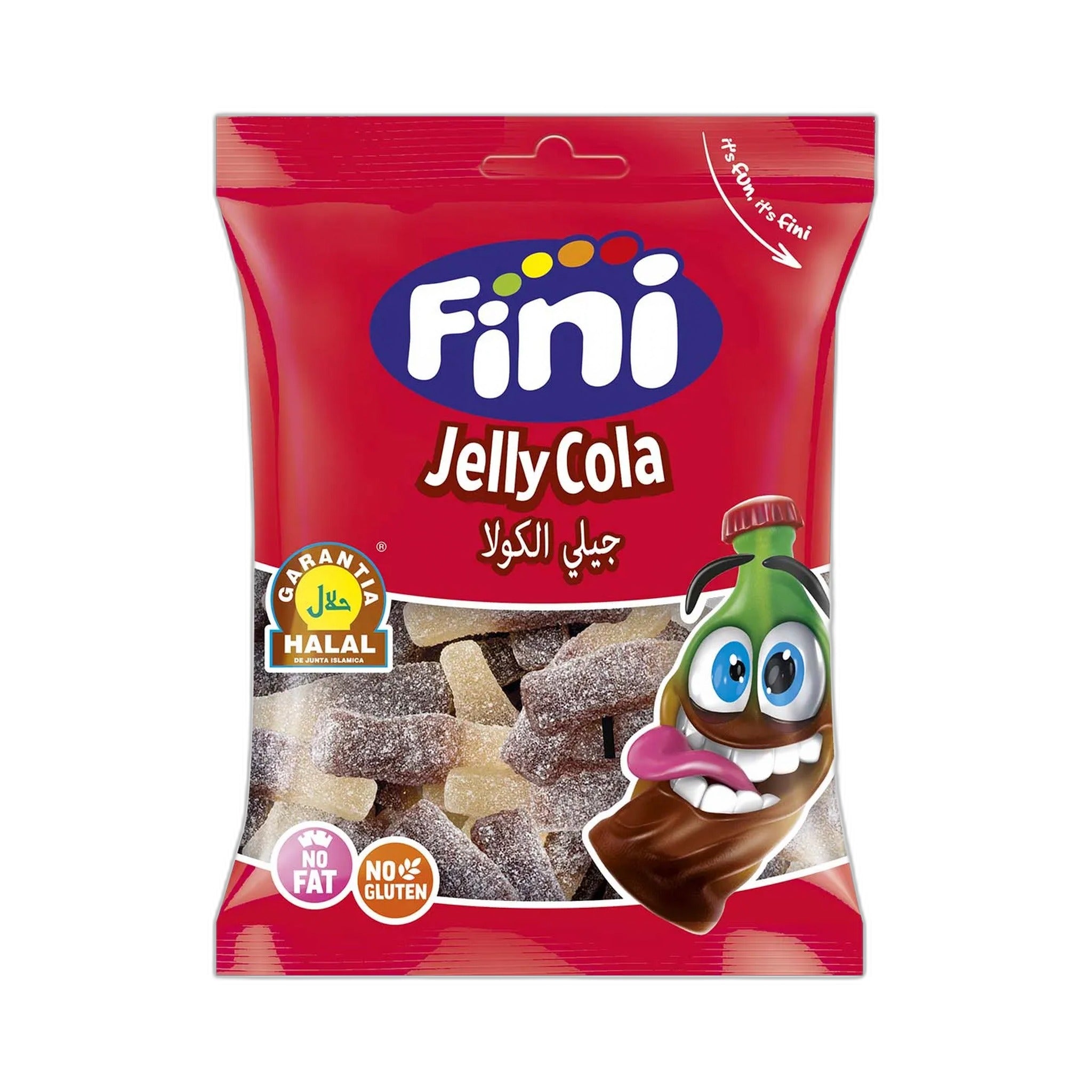 Fini Sugar Cola Bottles Jelly 80Gm