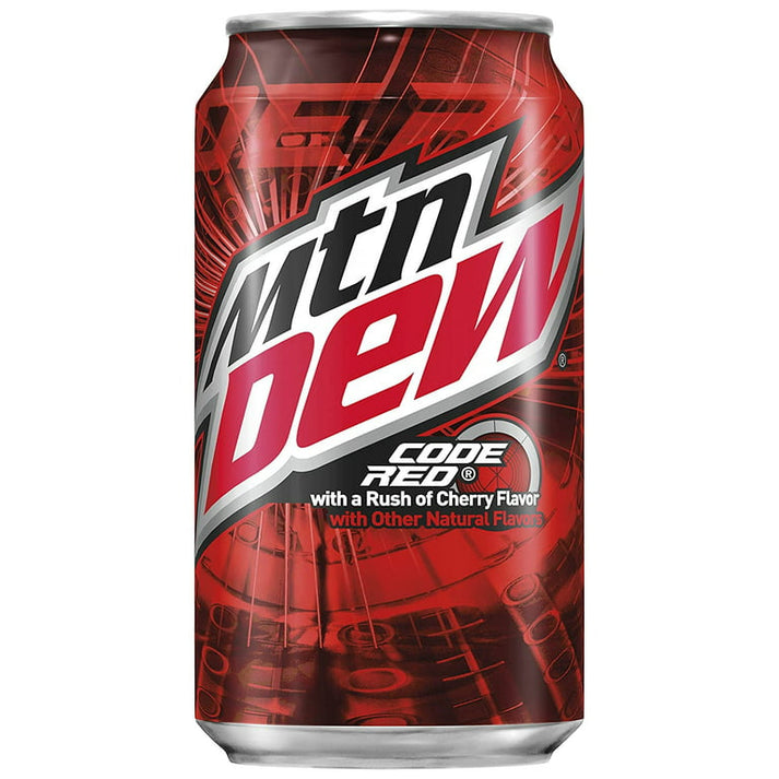 Mountain Dew Code Red Drink 12Oz – HSquare Healthy Supermarket