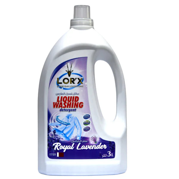 Lorx Pink Liquid Detergent 3Ltr