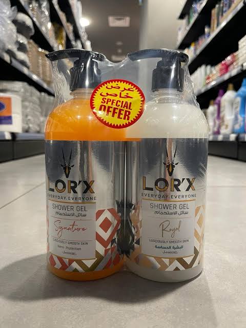 Lorx 2P Promo Shower Gel 800Ml