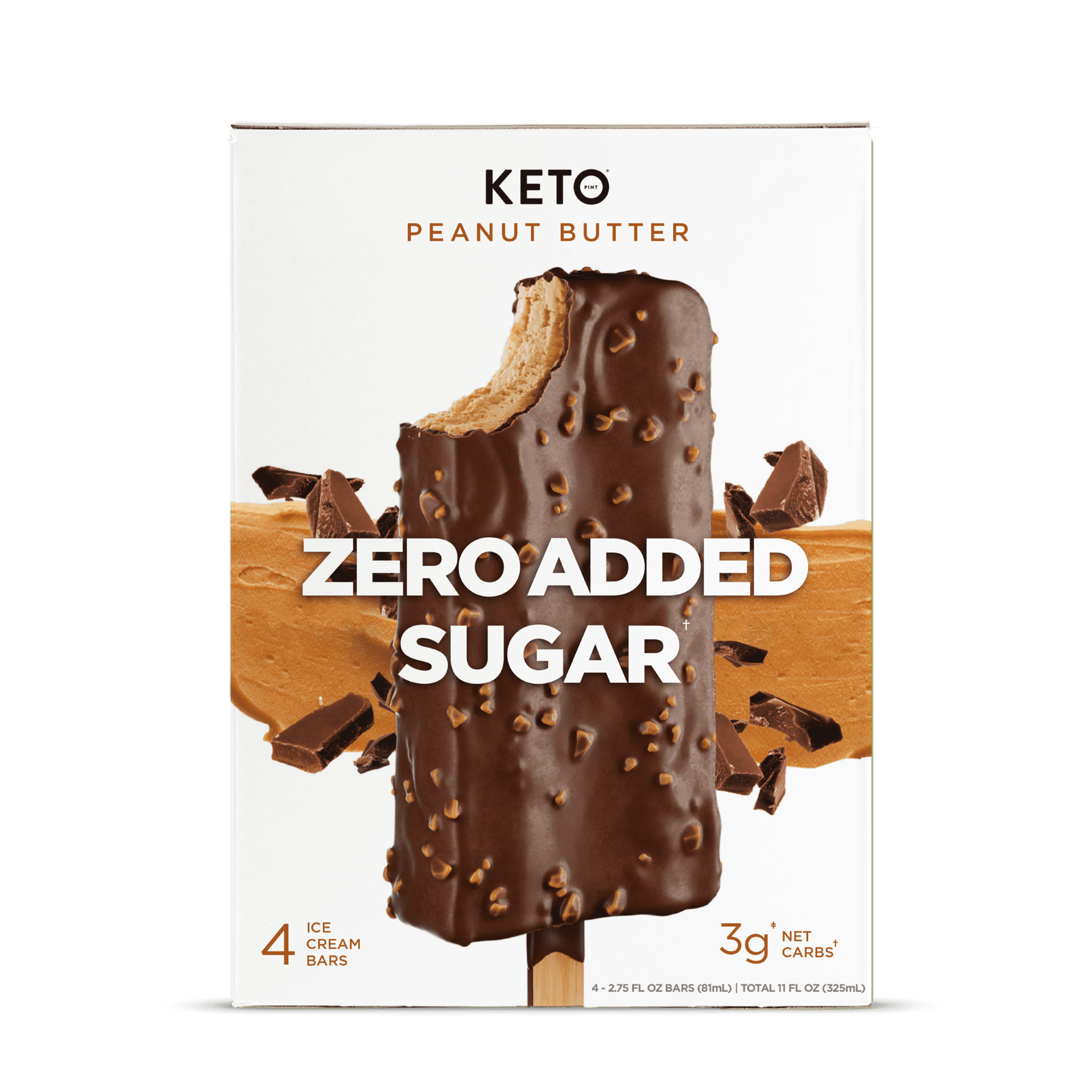 Keto Peanut Butter Caramel Ice Cream Bar 81Ml