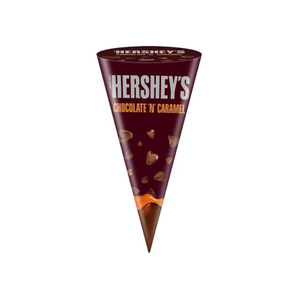 Hersheys Chocolate Caramel Cone 100Ml