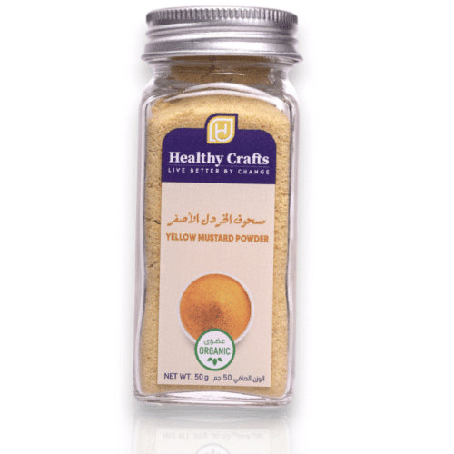 Healthy Crafts Organic Yellow Mustard Powder 50Gm