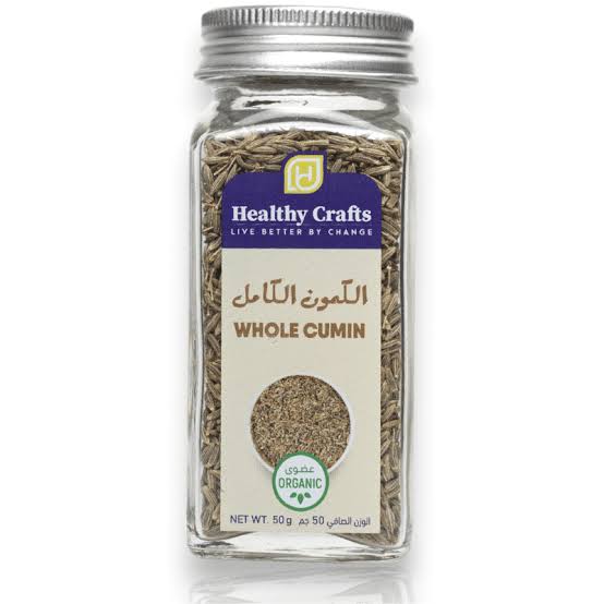 Healthy Crafts Organic Cumin Whole 50Gm