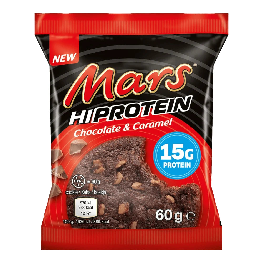 Mars HIProtein Chocolate & Caramel Cookies 60Gm