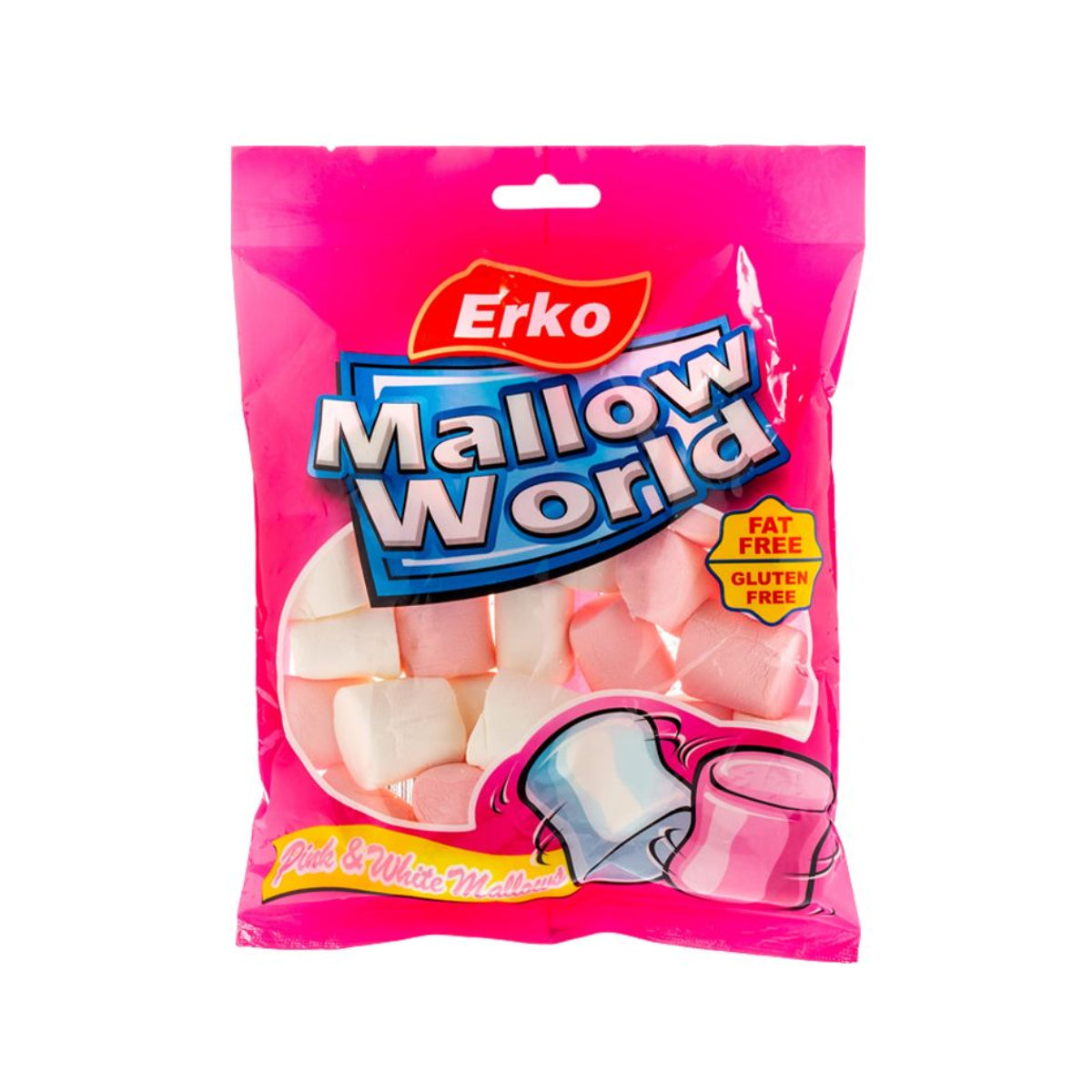 Erko Pink And White Marshmallow 150Gm