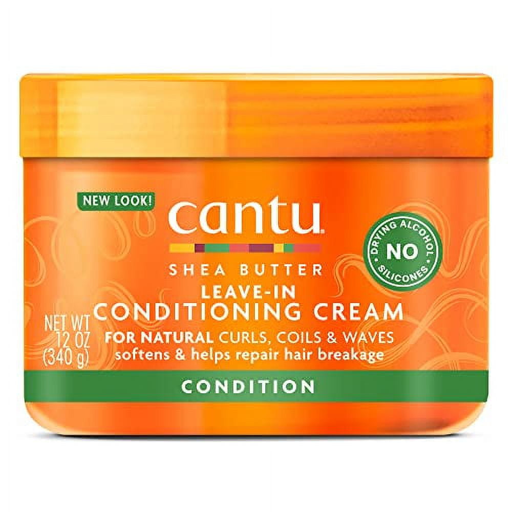 Cantu Natural Leavein Conditioning Cream 12Oz