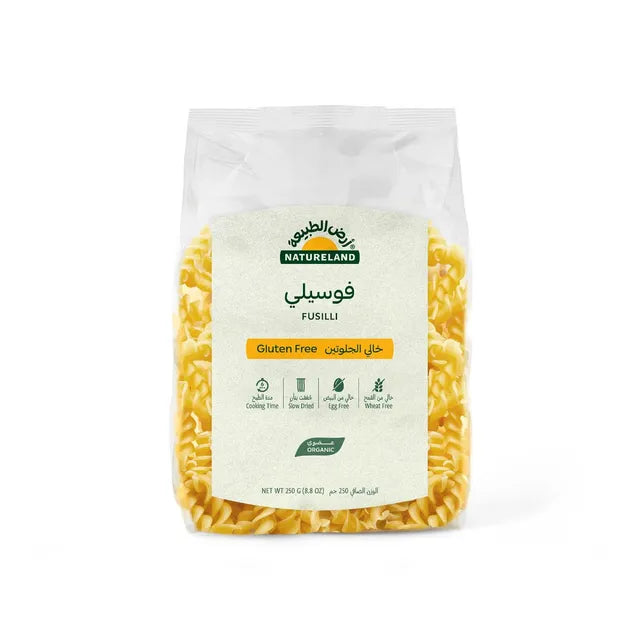 Natureland Fusilli Gluten Free Pasta 250Gm
