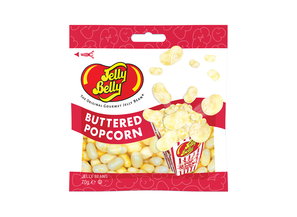 Jelly Belly Buttered Popcorn Jelly Beans 70Gm