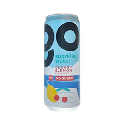 Go Cherry And Lemon Zero Sugar Sparkling Water 330Ml
