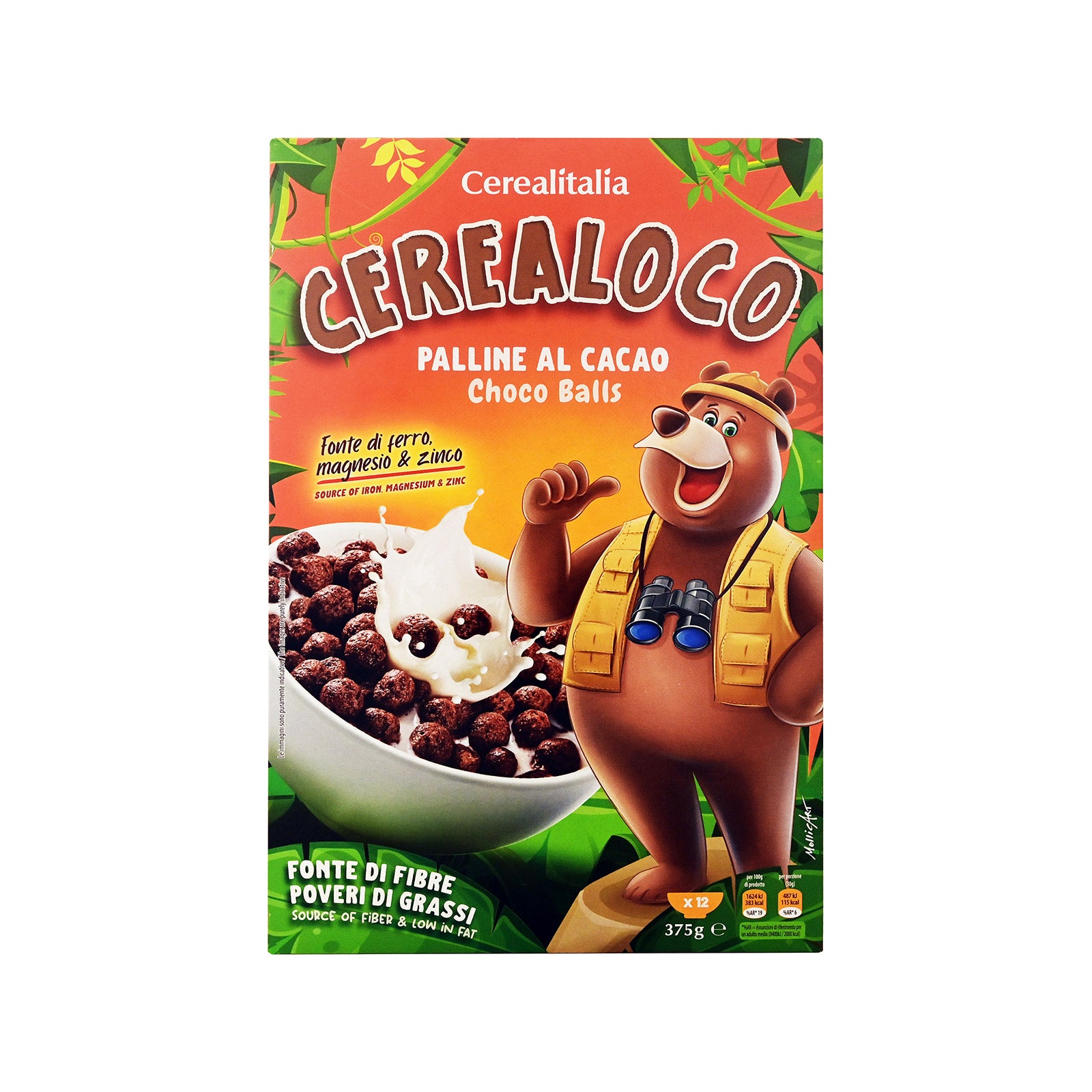 Cerealitalia Cho And Co Palline 375Gm