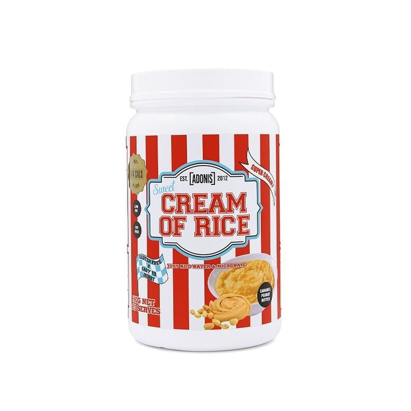 Adonis Caramel Peanut Butter Cream Of Rice 1Kg