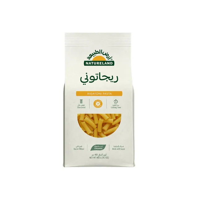 Natureland Rigatoni Pasta 400Gm