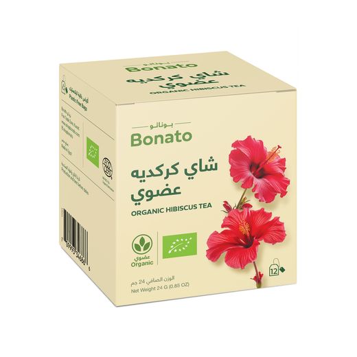Bonato Hibiscus Organic Tea 24Gm