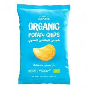 Bonato Organic Gluten Free Balsamic Vinegar Potato Chips 100g