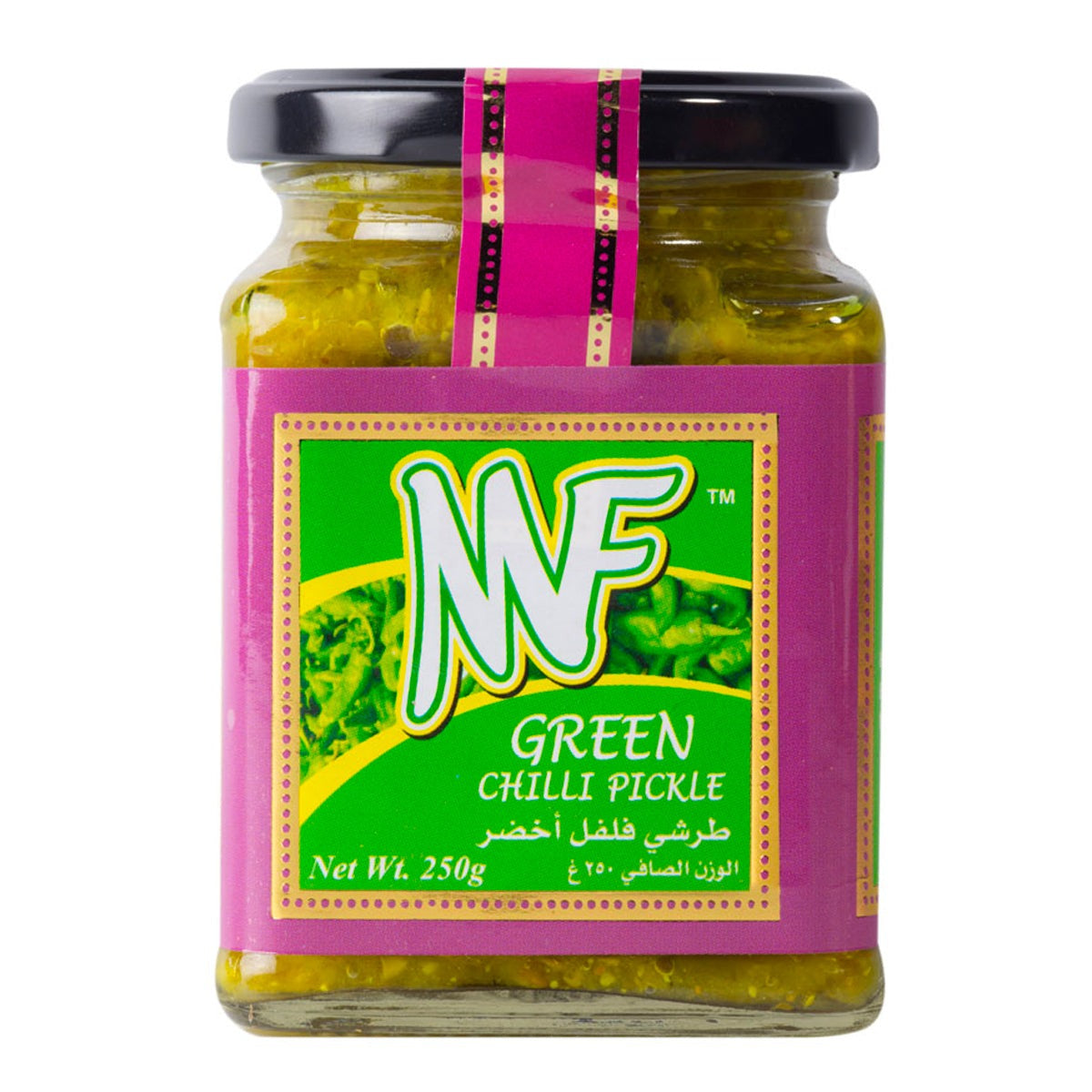 Farmers Market Hot Green Chili Pickle 250Gm