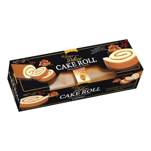 Euro Caramel Pound Delice Swiss Roll 320Gm