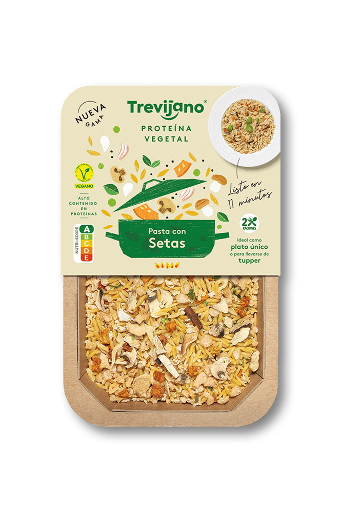 Trevijano Mushrooms Vegan Orzo Pasta 200Gm