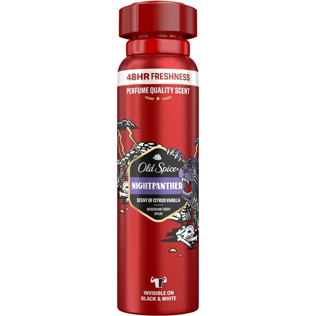 Old Spice Night Panther Deidirabt Body Spray 150Ml