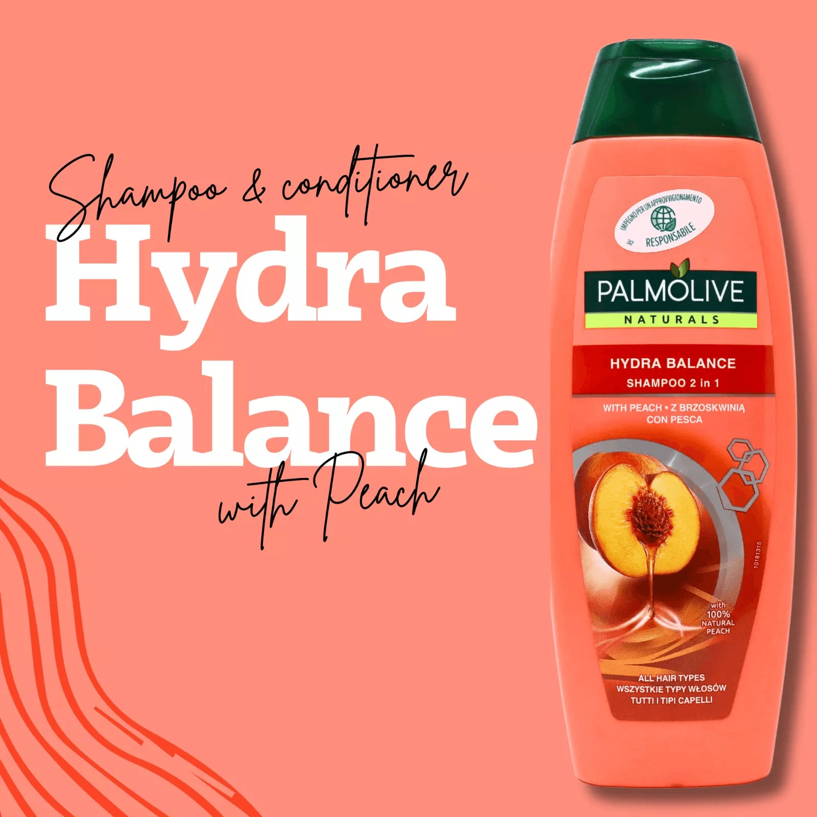 Palmolive 2 In 1 Shampoo 350Ml