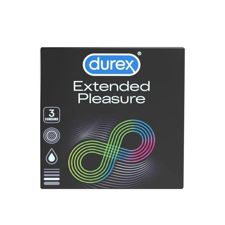 Durex Extended Pleasure 3S Condoms 1Pk