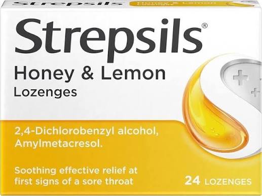 Strepsils Lemon And Honey 24S Lozenges 1Pk