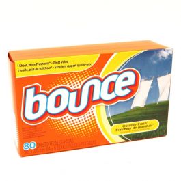 Bounce Outdoor Fresh Fabric Softner Sheets 80Pcs