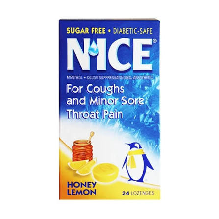 Nice Honey Lemon 24P Lozenges 1Pcs