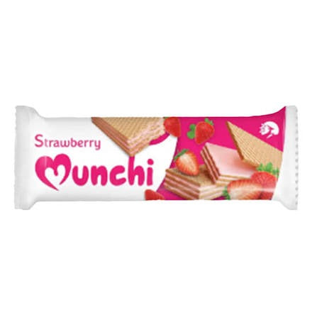 Corona Strawberry Munchi Wafer 0Gm