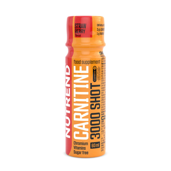 Nutrend Strawberry Carnitine 3000 Shot 60Ml