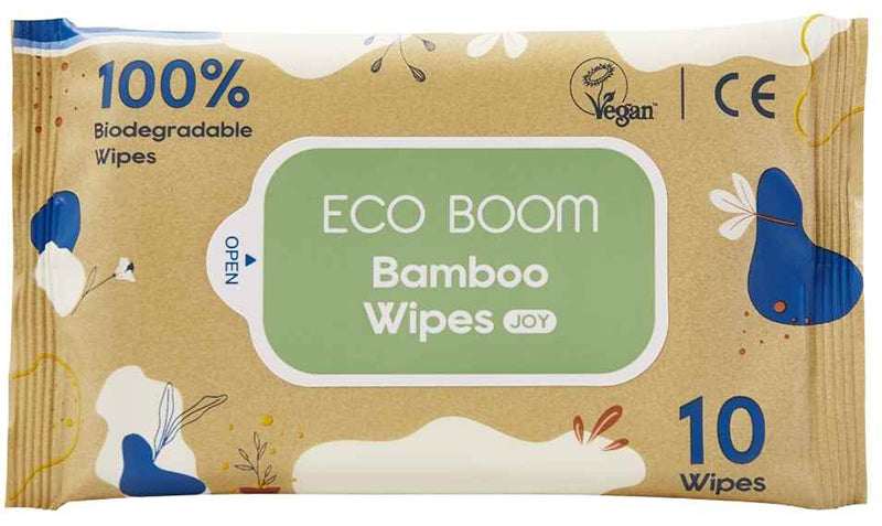 Eco Boom 10P Baby Bamboo Wipes 1Pk