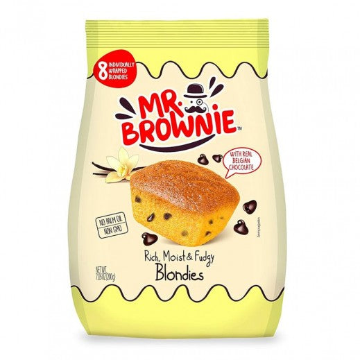 Mr.Brownie Belgium Chocolate Blondies 200Gm
