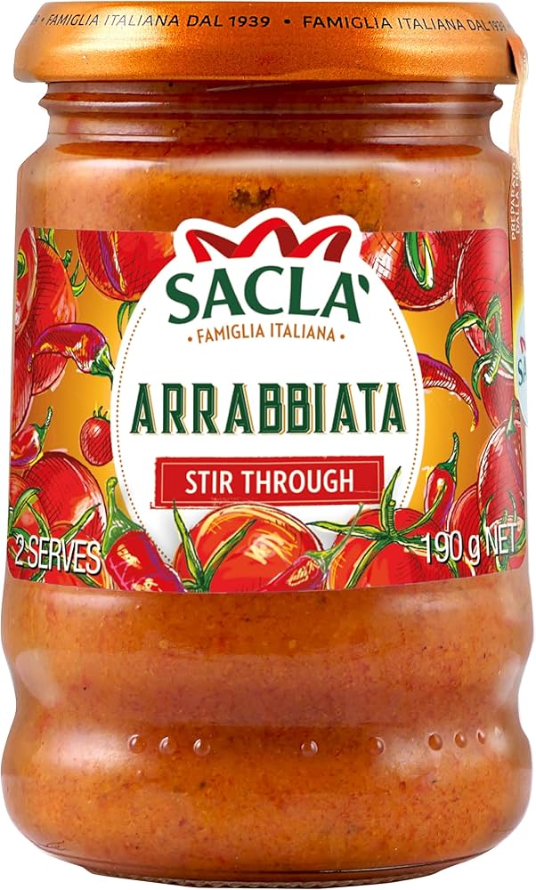 Sacla Arrabiata Sauce 190Gm