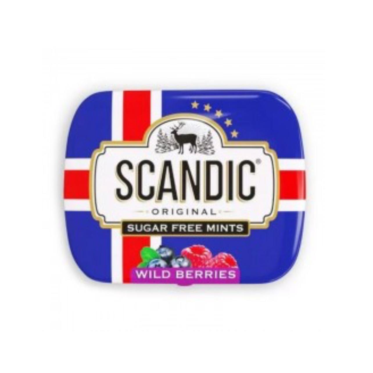 Scandic Wild Berries Sugar Free Mints 14Gm