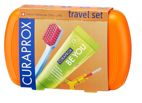Curaprox Tb+10M Tp Orange Travel Set 1Pcs