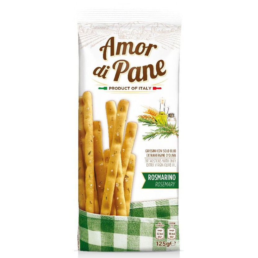 Amor Di Pane Rosemary Breadsticks 125Gm