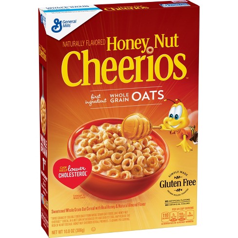 General Mills Honey Nut Cheerios Cereals 10.8Oz