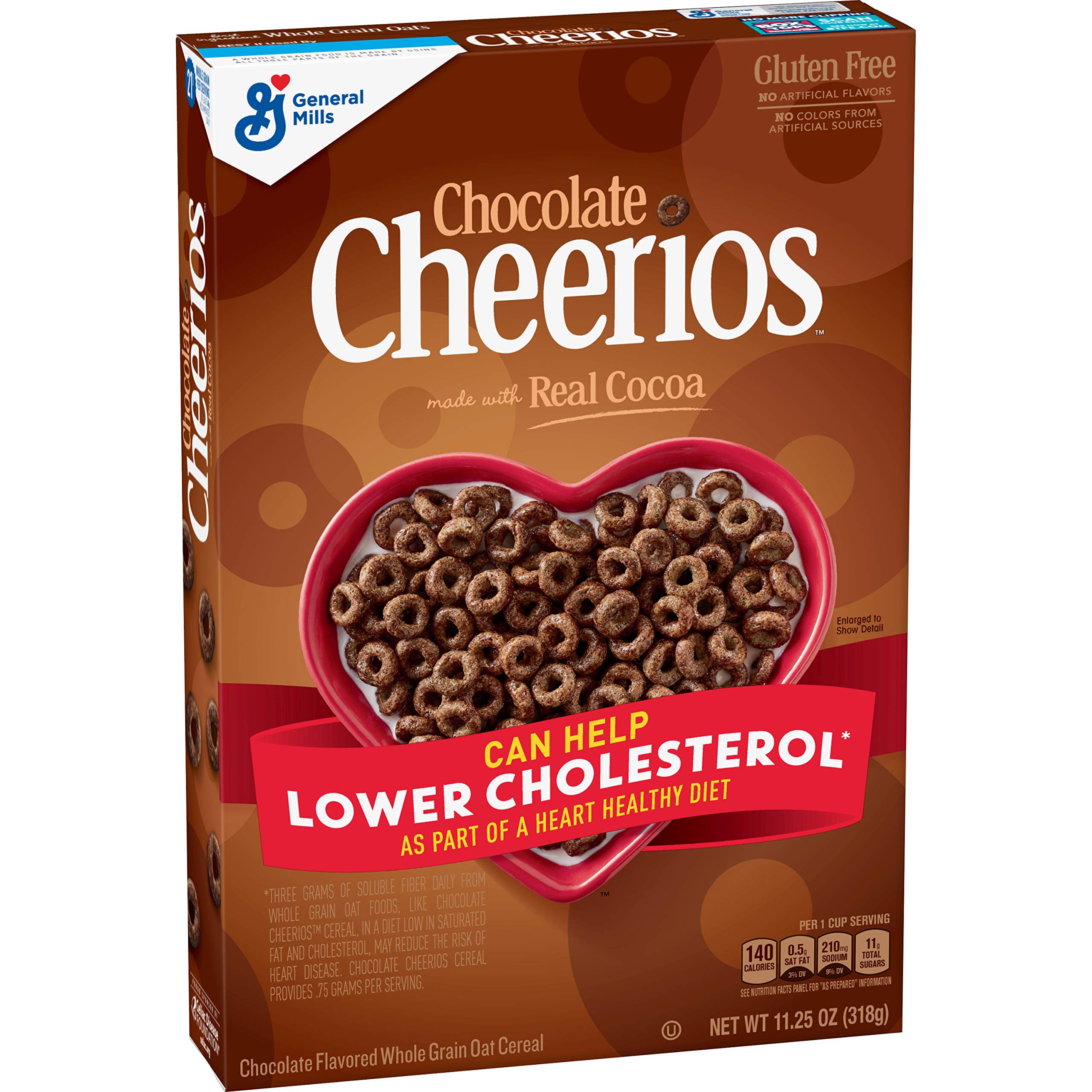 General Mills Chocolate Cheerios Cereals 11.25Oz