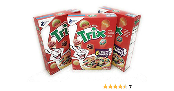 General Mills Trix Rotational Flav Cereals 13.9Oz