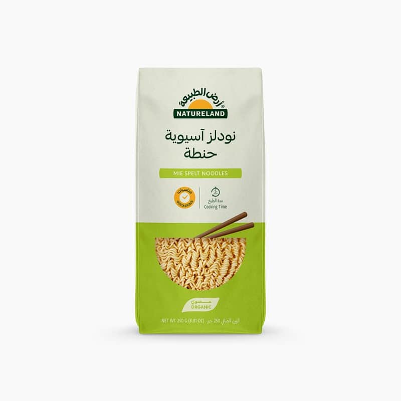 Natureland Mie Spelt Noodles 250Gm